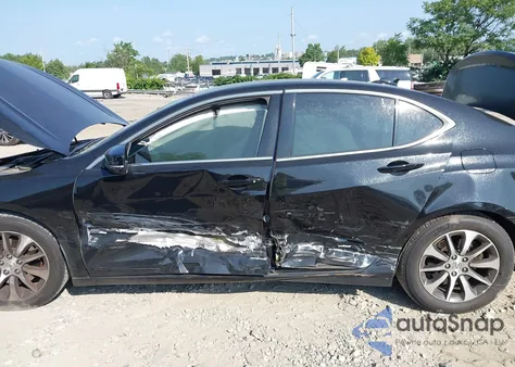 2015 Acura Tlx из США, поврежденный, VIN 19UUB1F36FA019630